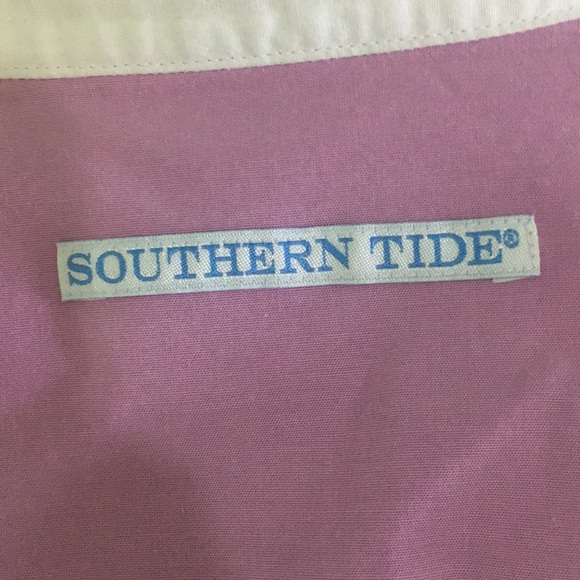 Southern Tide Violet Button up dress shirt - Picture 3 of 8